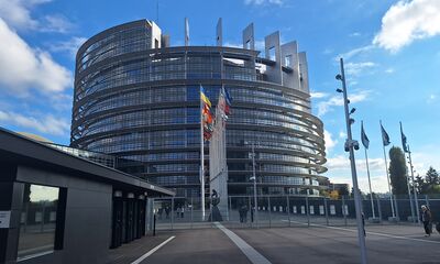 Das Europäische Parlament in Straßburg